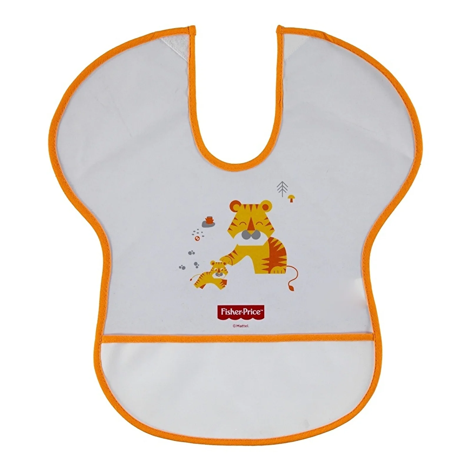

ebebek Fisher Price Poli Half Sleeve Baby Bib Lion