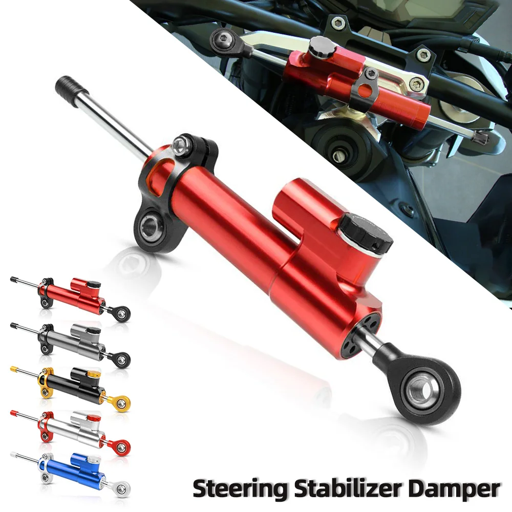 

Motorcycle Adjustable Steering Stabilize Damper Bracket Mounting FOR YAMAHA YZF R25 R15 R6 R125 kawasaki z750 Z800 FZ8 FZ1 FZ6R
