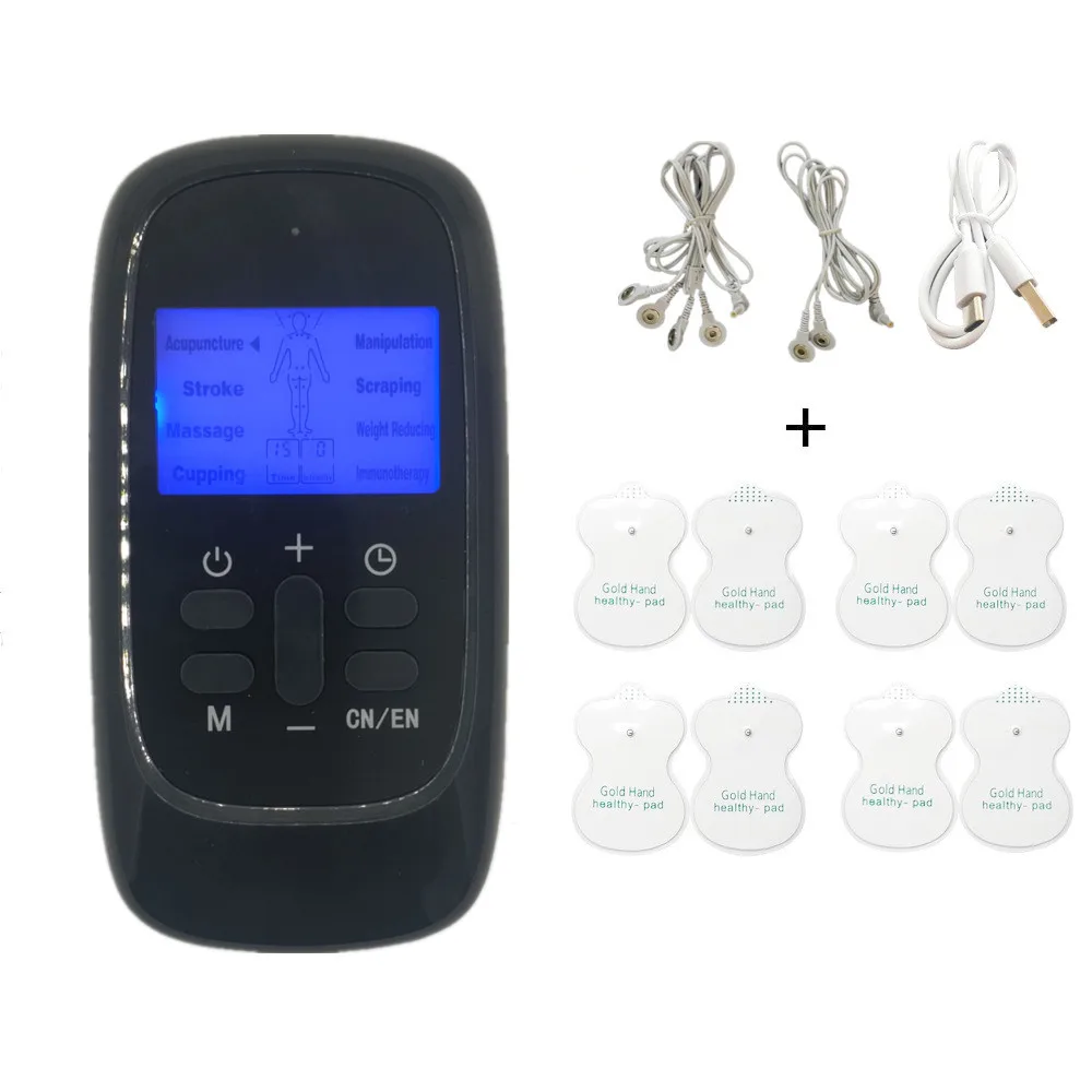 

Новинка 2022, перезаряжаемый цифровой аппарат для меридиановой терапии, массажер