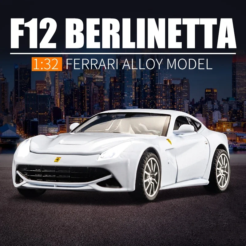 Модель спортивного автомобиля 1:32 F12 из сплава Литые и игрушечные автомобили