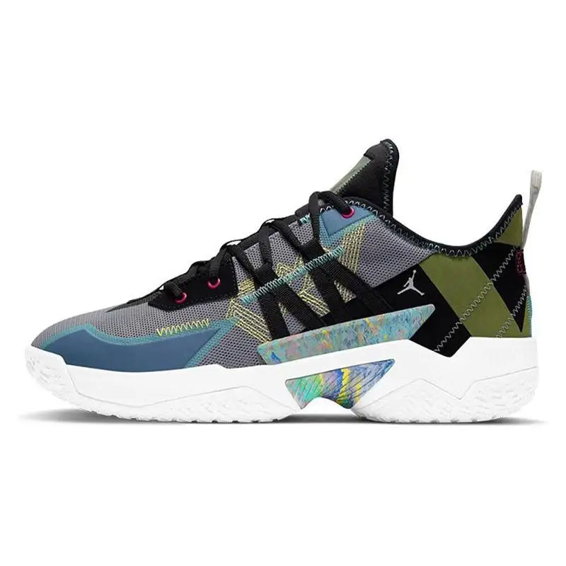 Nike Jordan Westbrook One Take 2 Wolf Grey Multi Men's Sneakers shoes CW2458-003