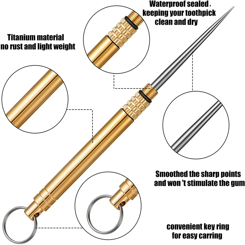 Титановая портативная многофункциональная вилка для фруктов повседневного