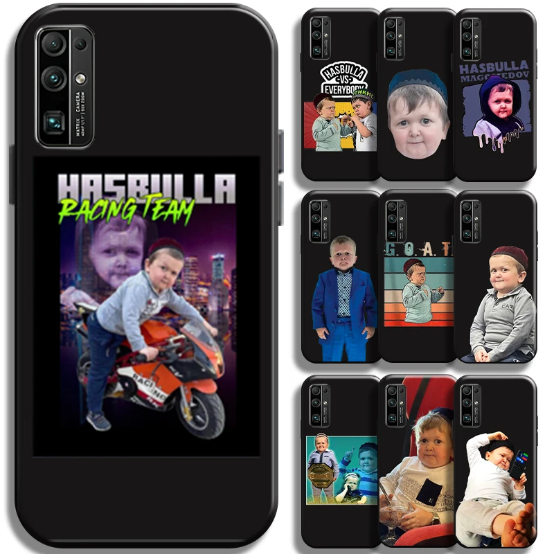 

Hasbulla Funny Cute Children For Huawei Honor 30 PRO Phone Case Soft Coque Carcasa Liquid Silicon Shockproof TPU Shell Funda