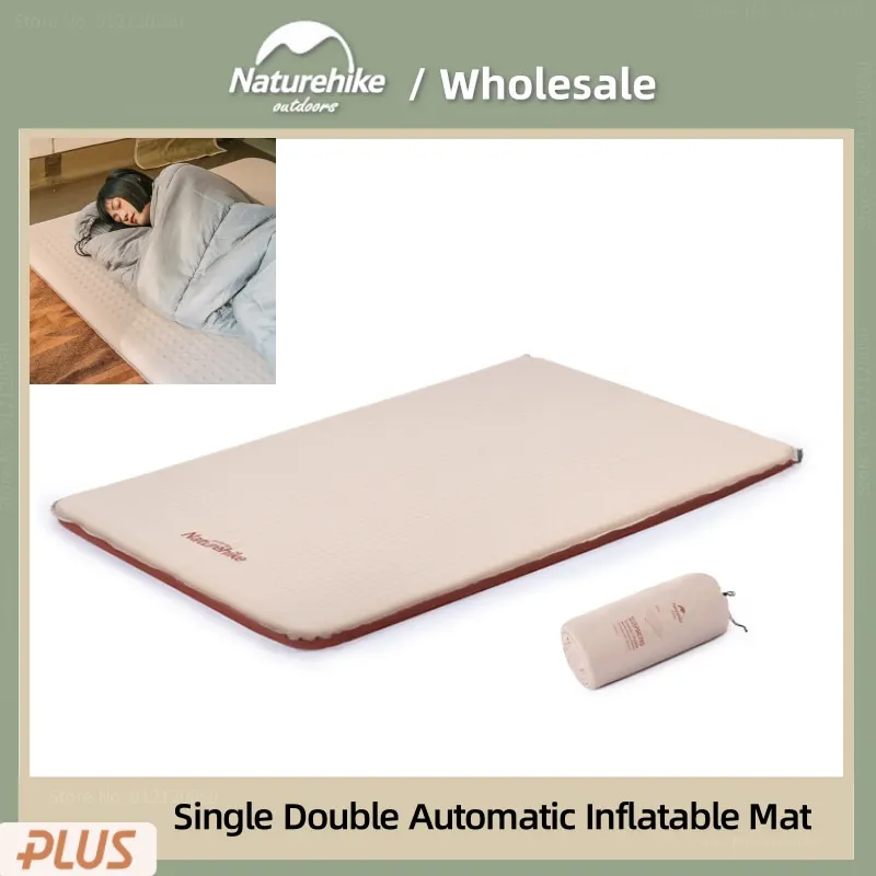 

Автоматический надувной матрас Naturehike, уличный спонж из эластичной ткани, Одноместный Двойной влагостойкий, роскошный, для сна