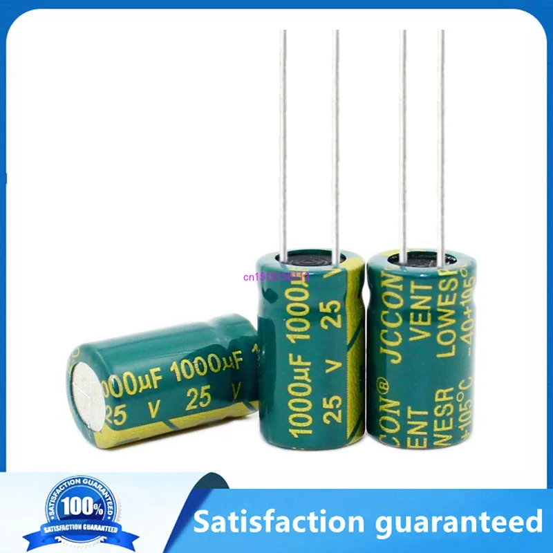 

25V 1000UF 1000UF 25V 10MMX17MM New Electrolytic Capacitors Size:10x17MM
