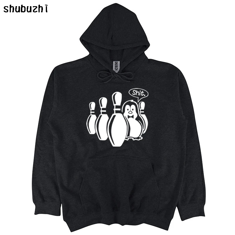 

Pinguin | Penguin | Shit Kegeln | Fun | | S-3XL hoodie Men hoody Print Cotton shubuzhi hoodie Retro top sweatshirt sbz4217