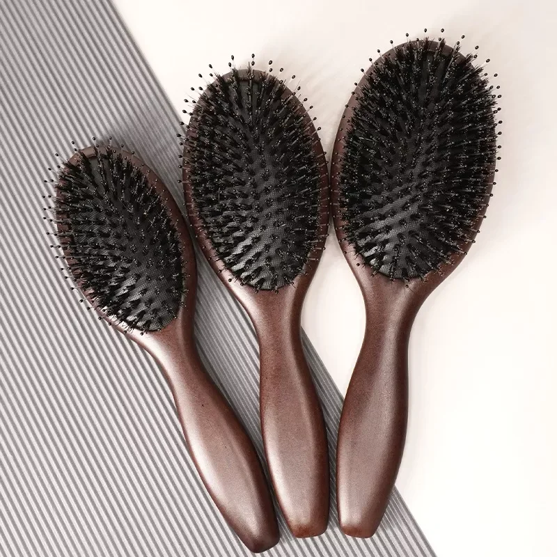

NEW Brush Scalp Massage Comb Hairbrush Bristle&Nylon Women Wet Curly Detangle Hair Brush for Salon Hairdressing Styling Tool