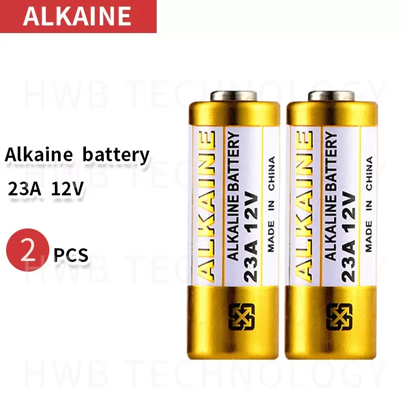 

2 шт./партия, щелочные сухие батареи 23A 12V 21/23 A23 E23A MN21 MS21 V23GA L1028