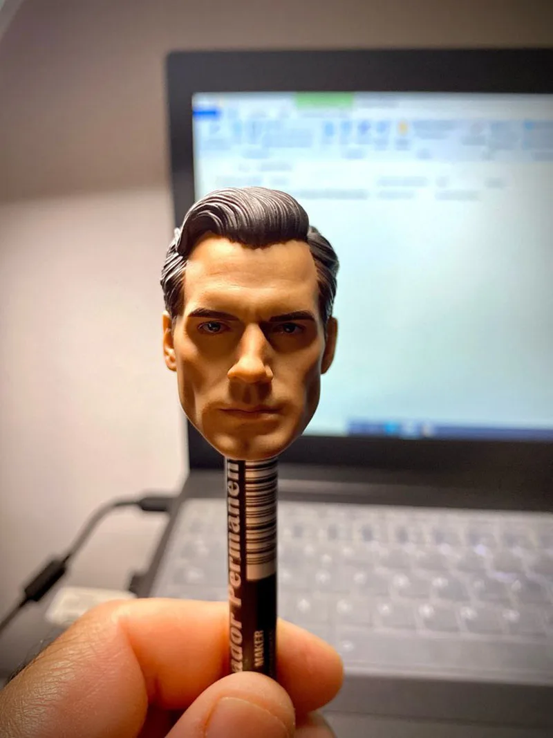 

WOW 1/6, фигурка героя Генри кавилл, голова, ПВХ солдат, подходит для 12 дюймов, кукла, тело