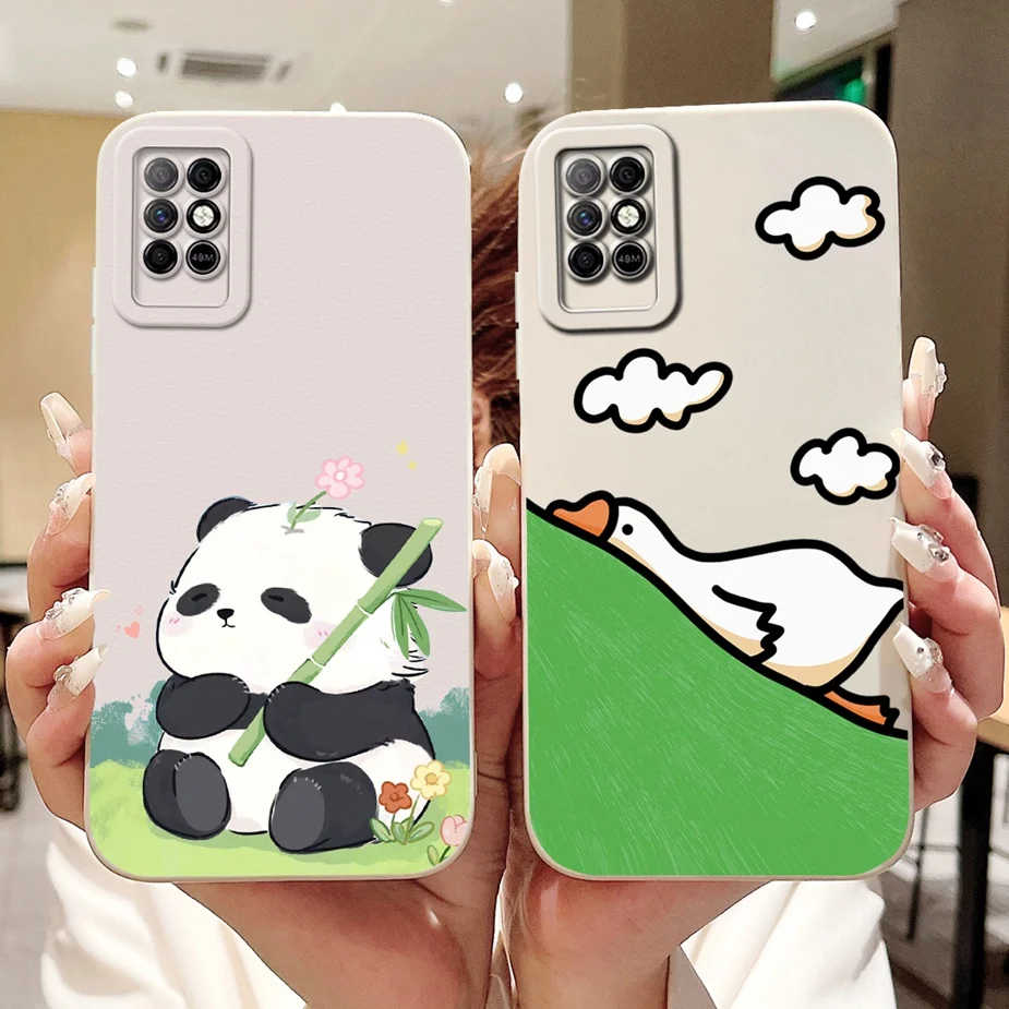 Чехол для Infinix Note 8i чехол X683 X683B с милым рисунком собаки мягкие силиконовые чехлы