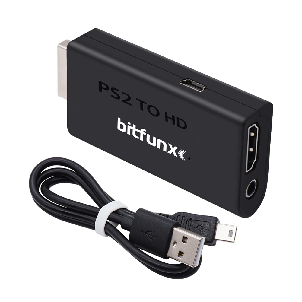 

Вход Ypbpr для PS2 в HDMI-совместимый адаптер преобразователя аудио и видео с 3,5 мм для всех устройств отображения PS2