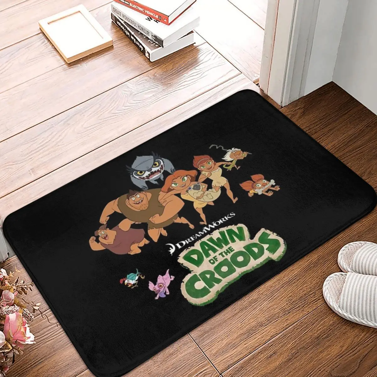 

Коврик для ванной Croods на рассвете, фланелевый коврик, коврик для входной двери, домашний декор