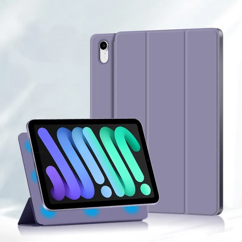 

For iPad mini 6 Case Ultra Thin Magnetic Smart Cover Pro 11 12.9 2021 Mini6 Air 5 4 Tablet Pencil Charge With Auto Wake UP hot