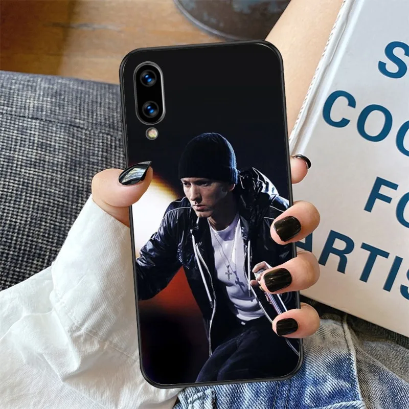 Чехол для телефона Cool Rapper Eminem Honor 7A Pro 7C 10i 8A 8X 8S 8 9 10 20 Lite силиконовый чехол |