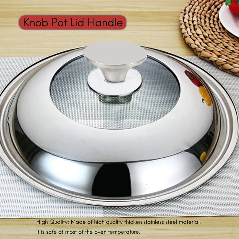 2 шт. ручка для голландской духовки сменная крышки кастрюли из нержавеющей стали