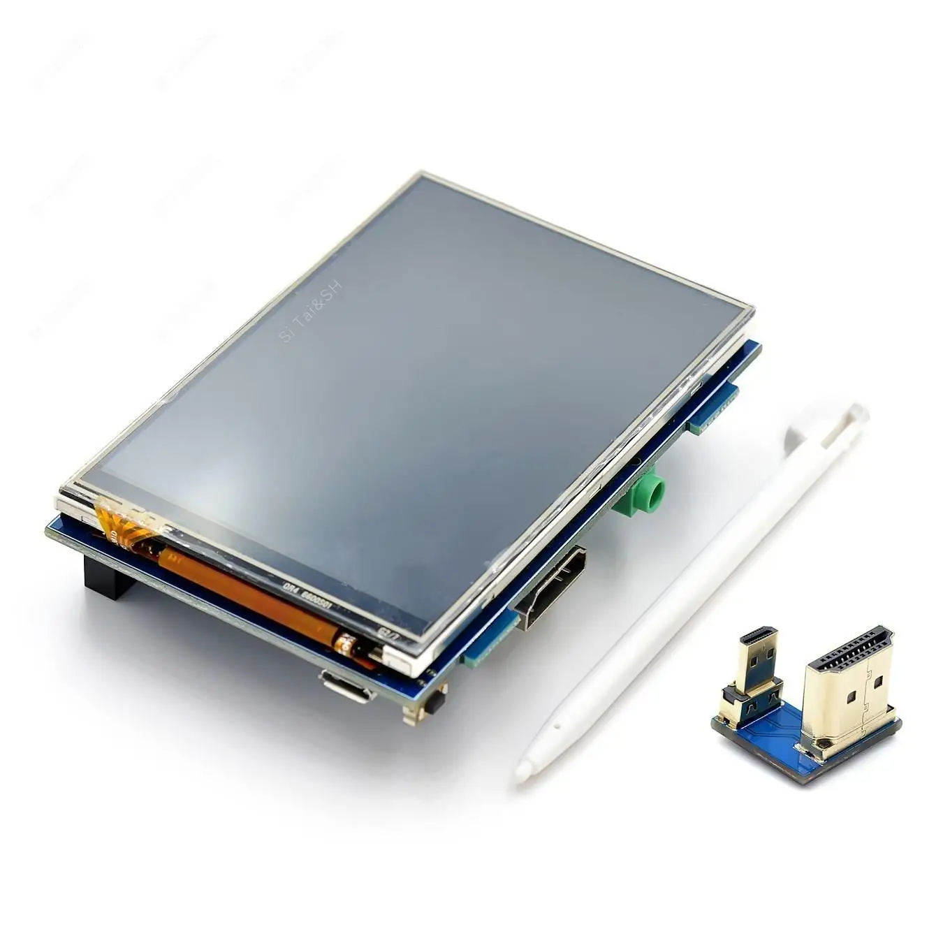 3 5 дюймовый ЖК-Дисплей HDMI USB сенсорный экран Real HD 1920x108 0 ЖК-дисплей Py для Raspberry berri 4