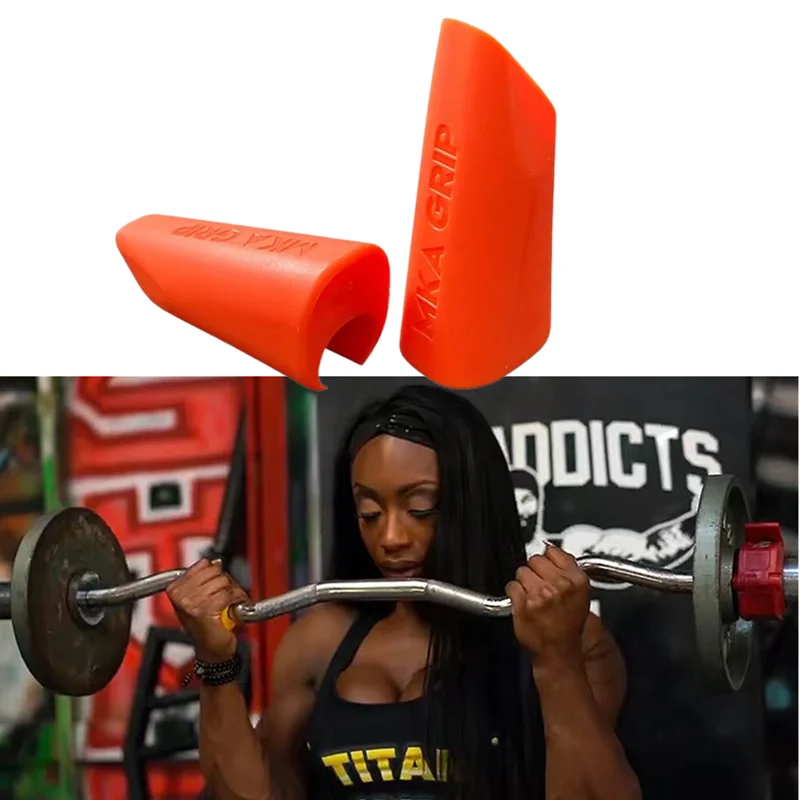

2 Pcs Fitness Extreme Grip Armwrestling Grip for Handle Gym Barbell Weightlifting Bench Press Rowing Pulldowns Strength Training