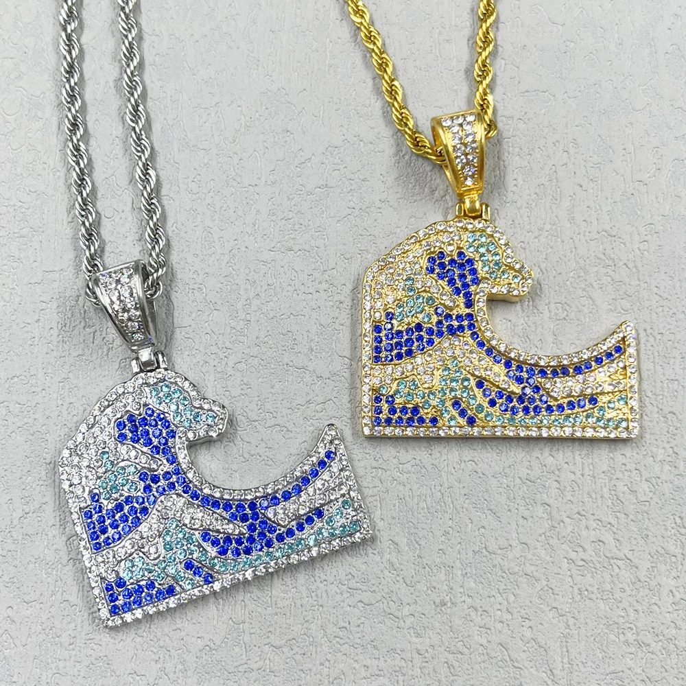 

Винтажное мужское ожерелье из нержавеющей стали 316L в стиле хип-хоп