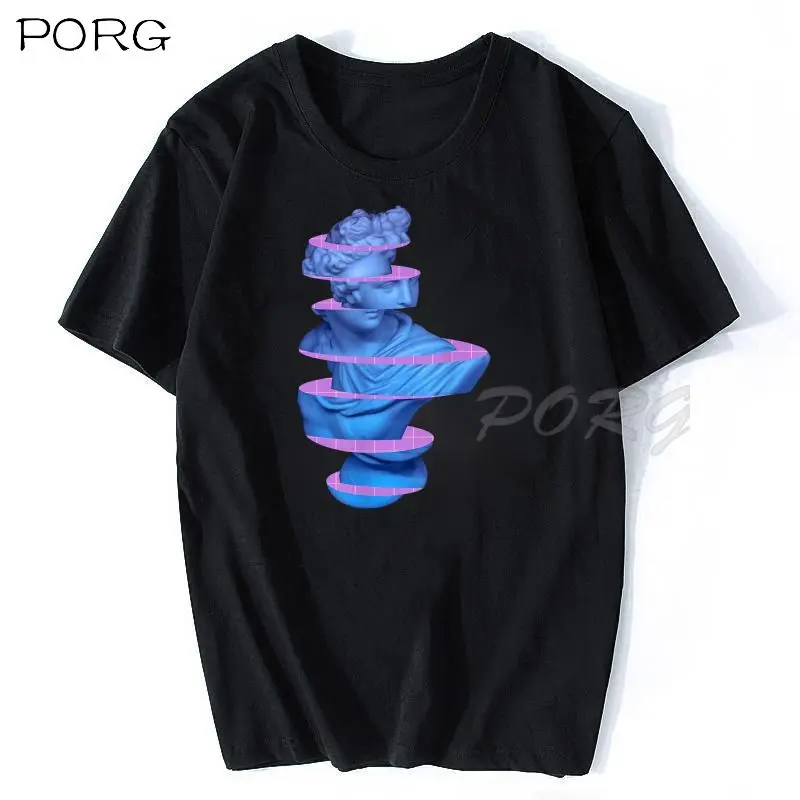 

Vaporwave Marble Roman Greek 3D Sliced Statue Print T-Shirts For Men Casual Oversized Clothes Summer Streetwear Hip Hop Top Tees