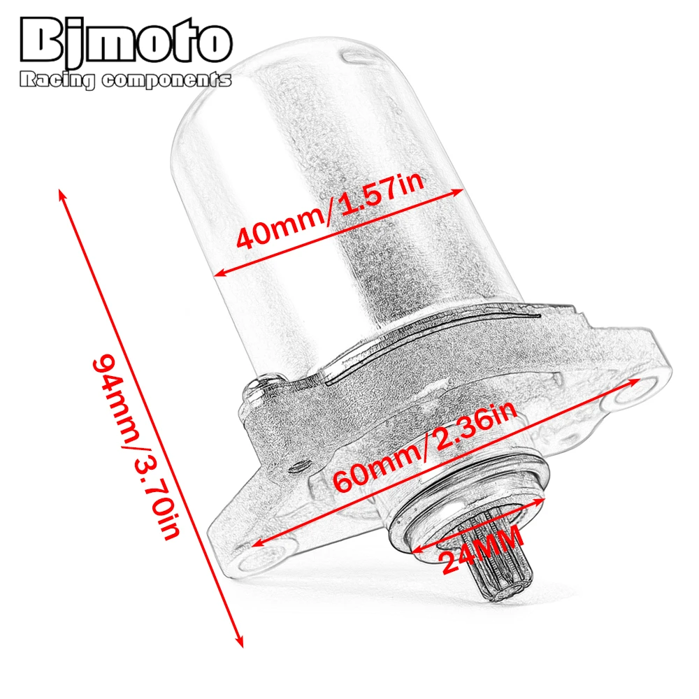 Стартер для Piaggio ZIP SP Diesis Fly Liberty 2T RST RTT Free FL PPTT 50 25 кмч MOC Sport NTT NRG Extreme MC2 MC3 50 (art.: 3920c8da5294a) - 3920c8da5294a