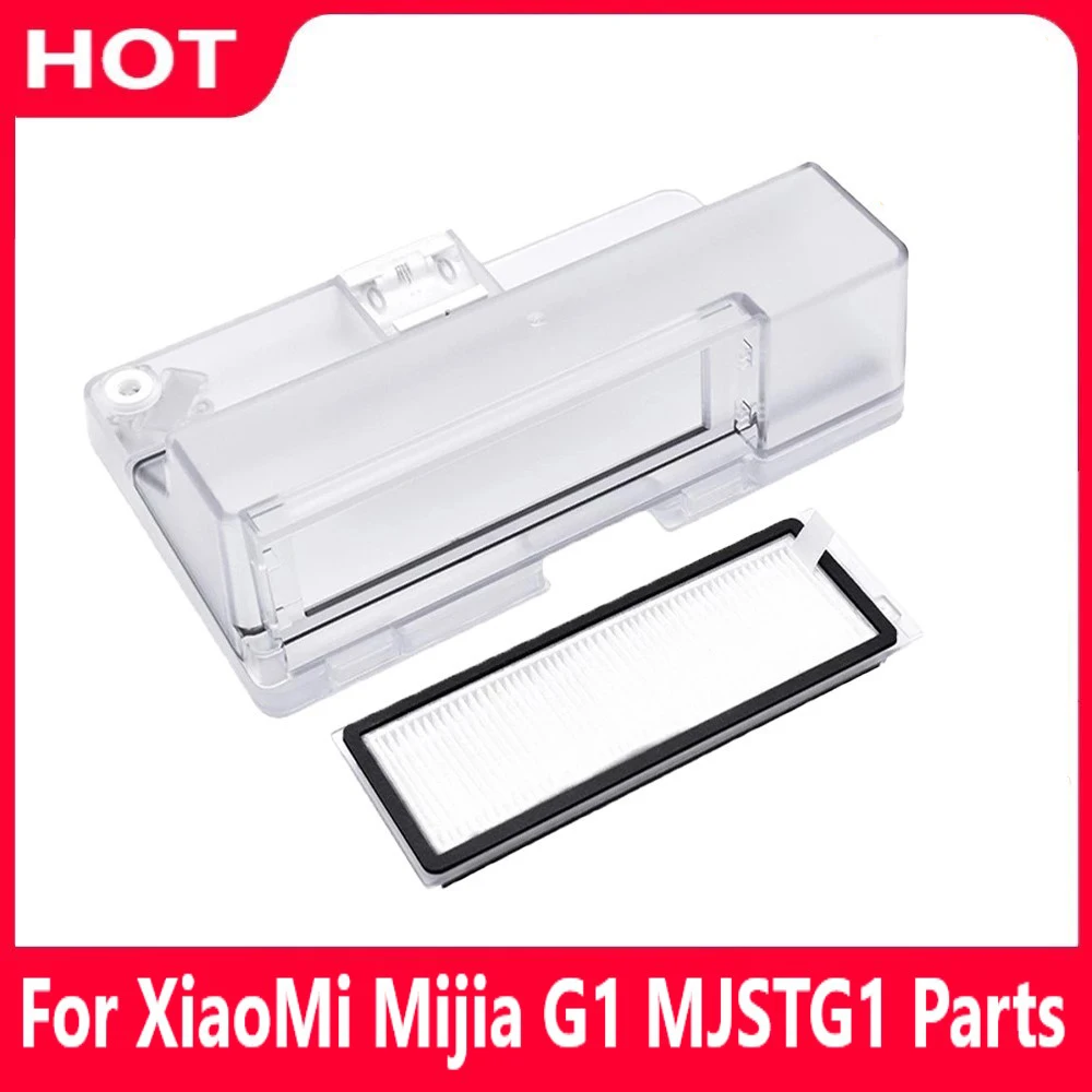 

For Xiaomi Mijia G1 MJSTG1 Water Tank Dust Box Parts Vacuum Cleaner Robotic Robot Dustbin Box with Filter Accessroies