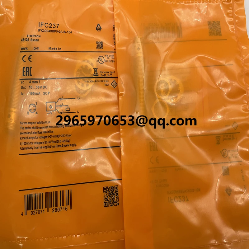 Новый датчик для бесконтактного переключателя IFC210 IFC234 IFC205 IFC230 IFC238 Быстрая