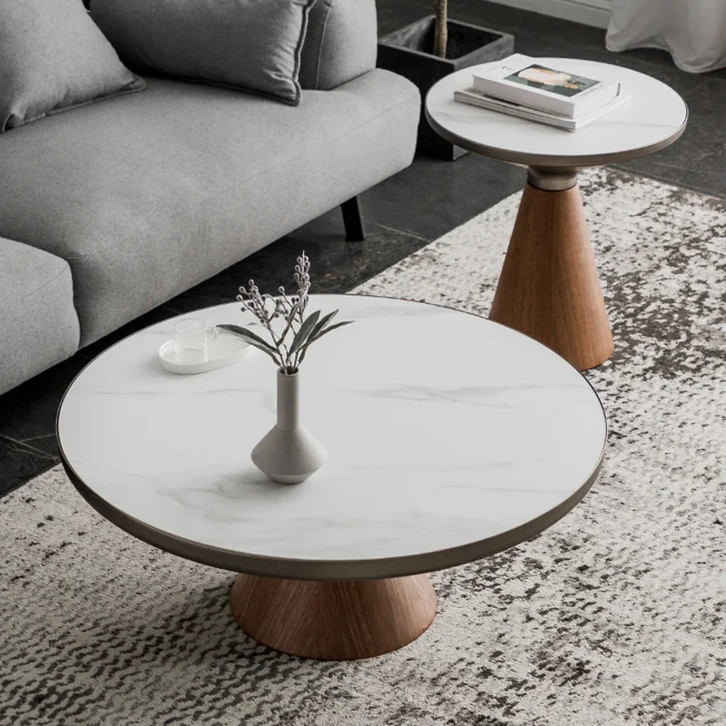 Круглый стол для гостиной современные скандинавские комоды спальни чайный