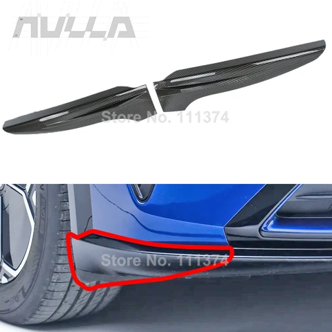 Для Xiaomi YU7 2025-2026 передний бампер угловая защитная крышка накладка рамка ABS карбоновые защитные аксессуары