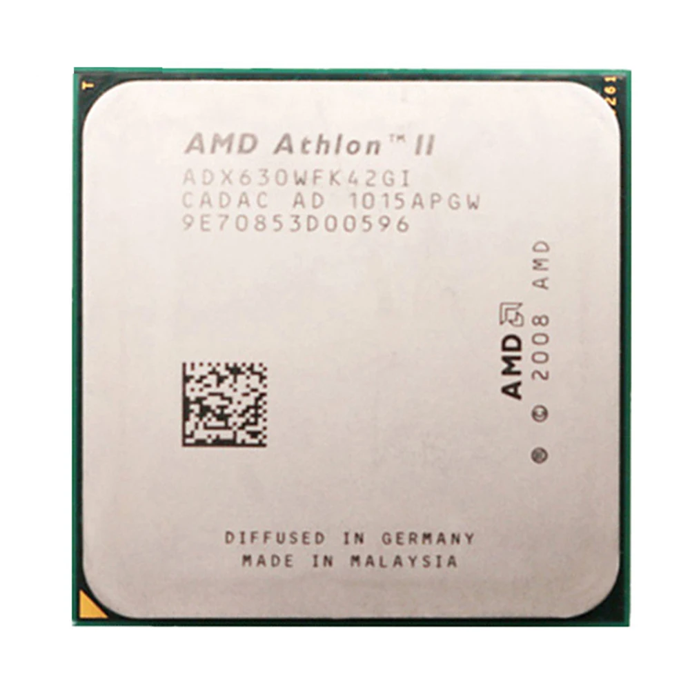 

AMD Athlon II X4 630 2.8 GHz Quad-Core CPU Processor ADX630WFK42GI Socket AM3