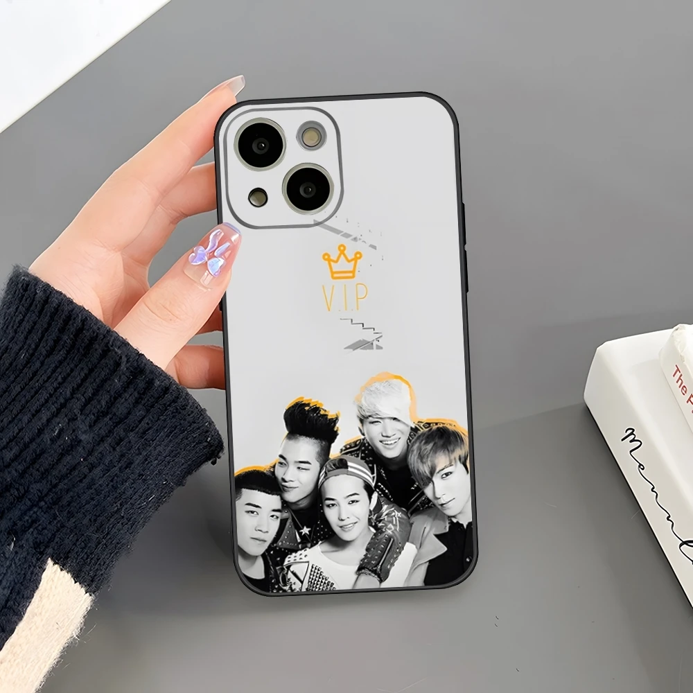 Чехол для телефона B-BIGBANGs Iphone 16 Plus 15 14 Pro Max 13 Mini 11 12 Xr X Xs 6 7 8 SE задняя крышка