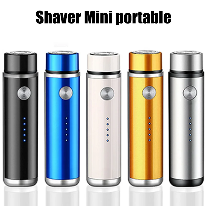 

Electric Shaver for Men Mini USB Car Portable Washable Razor Beard Knife Charging Men's Shavers Face Body Razor Travel Shaver