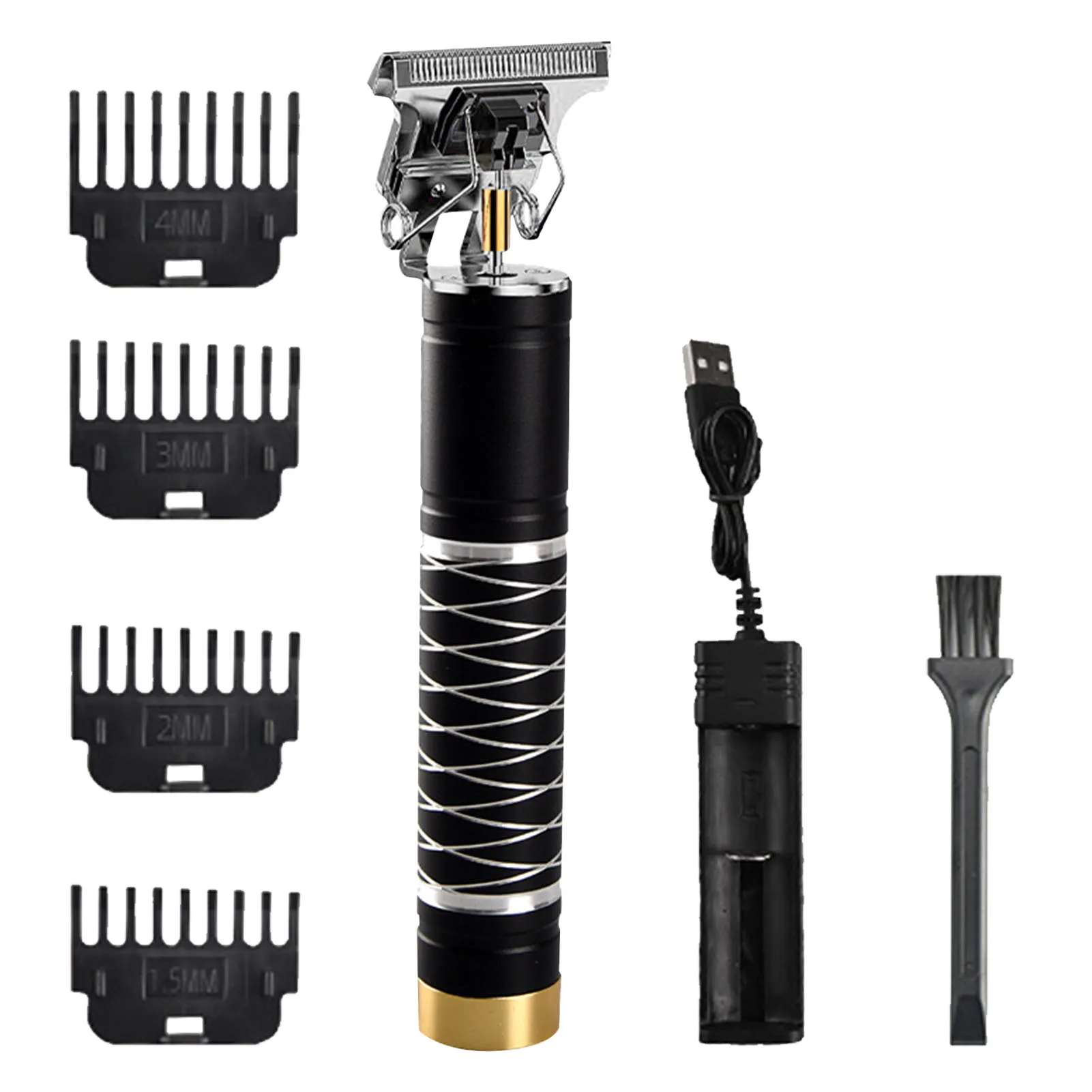 

Hair Clippers For Men T-Blade Professional Hair Clippers For Men T Blade Trimmer Rechargeable Professional T-Blade Zero Gapped