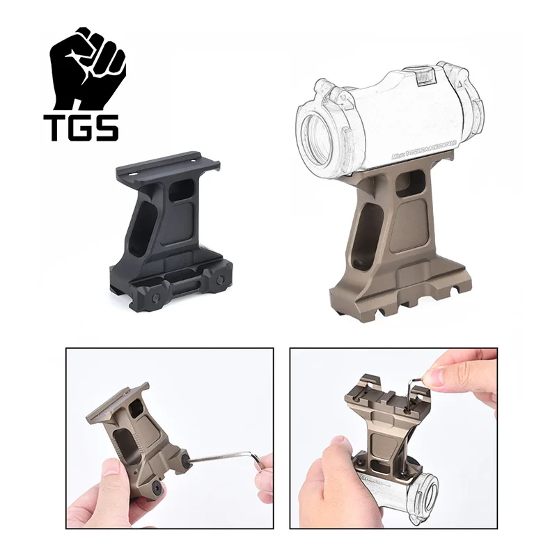 Тактический металлический прицел для быстрого прицела набор крепления Lerna