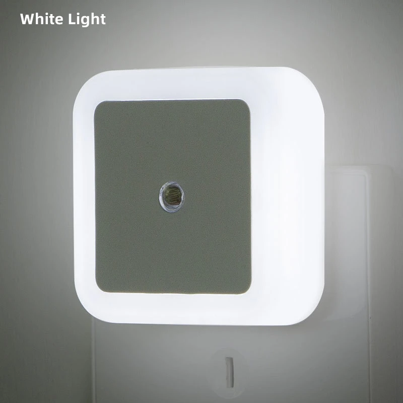

LED Night Mini Light Sensor Control EU US UK Plug Lamp For Living Room Bedroom