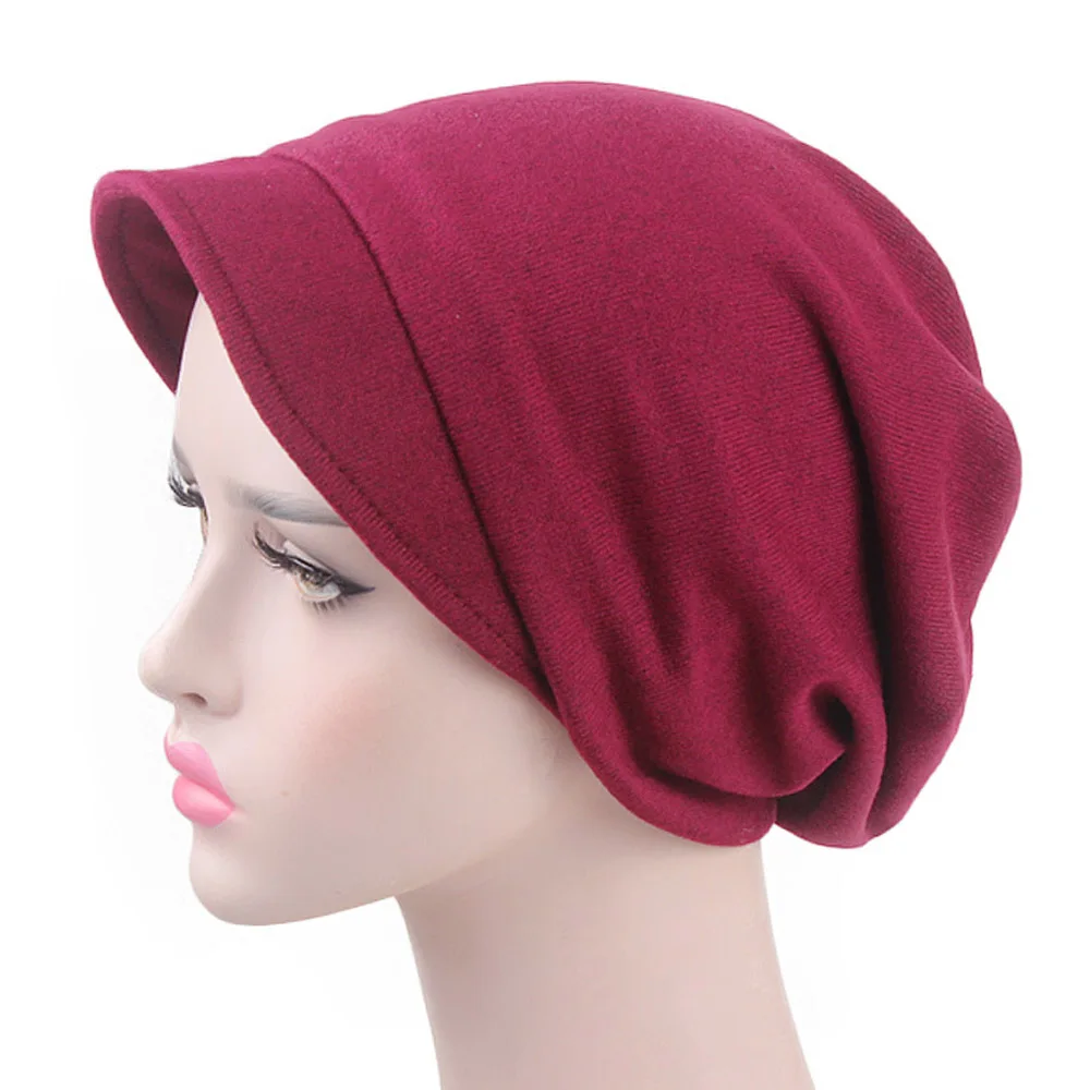 

Женская шестиугольная однотонная теплая фотопленка, мешковатая Кепка, солнцезащитный козырек для девочек, тюрбан