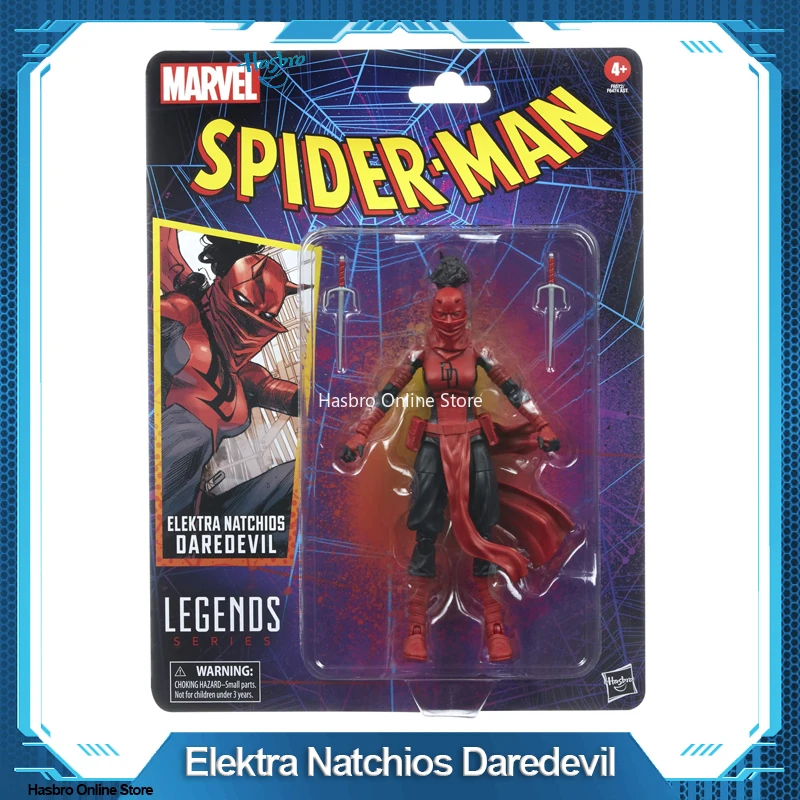 Hasbro серия Marvel Legends Elektra Natchios Daredevil, коллекционные 6-дюймовые фигурки героев, 2 аксессуары F6572