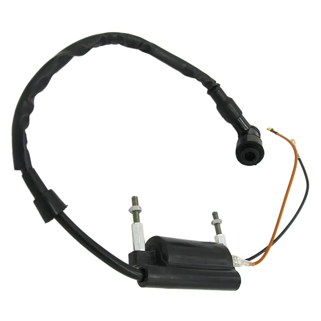 Внешняя катушка зажигания с крышкой свечи подходит для Kawasaki Bayou 300 KLF300 86-04 ATV 1986-2004