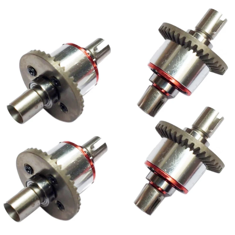 

2X Full Metal All-Metal Differential Gear Upgrade Parts For Wltoys 144001 124019 124018 RC Car Spare Accessories
