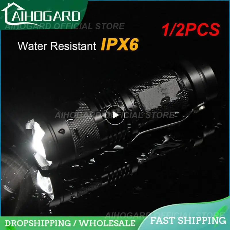 

1/2 шт. ультрафиолетовый фонарик 365/нм портативный мини ультрафиолетовый фонарик водонепроницаемый масштабируемый фиолетовый фонарик детектор скорпиона УФ