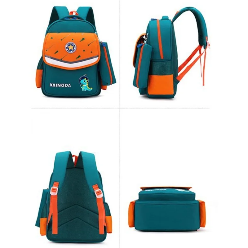 Girls Unicorn Boys Dinosaur Cartoon Lightweight Backpacks 2022 New Children Students Grades 1-6 Cute School Pen Bags Fashion Hot