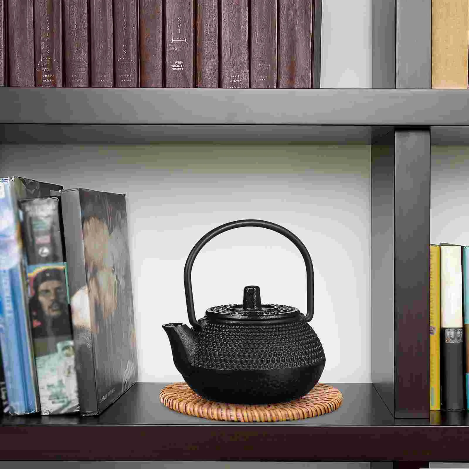 Чугунный чайник набор винтажный декор металлический маленький украшение