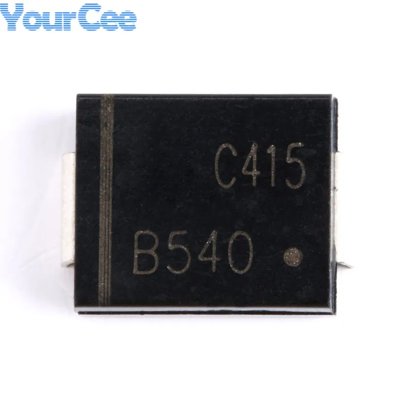 

Оригинальный патч MBRS540T3G, выпрямительный диод, 40 в, 5 А, SMC