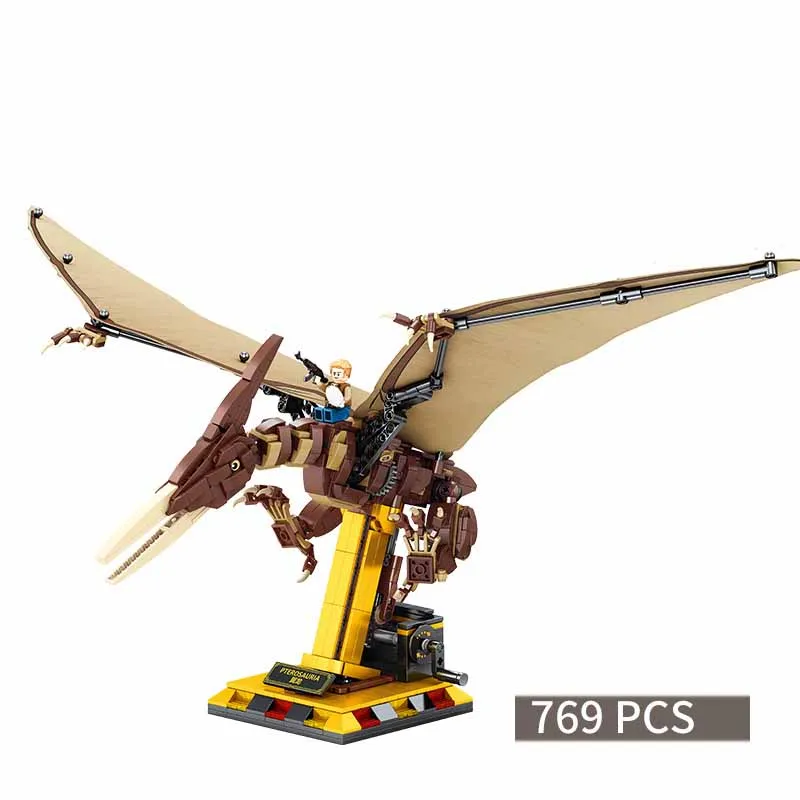 

MOC 2022 New Creative Technology Building Block Pterosaur Model Building Block DIY Toy Boy Gift Children's Set
