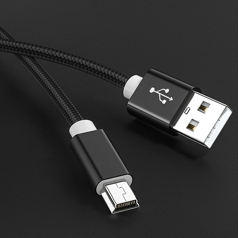 Дата-кабель Mini USB/USB высокая скорость передачи данных и быстрая зарядка для