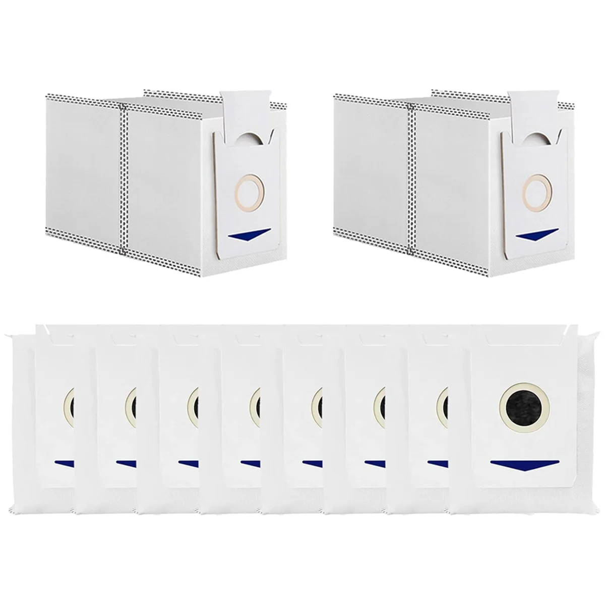 10 упаковок сменных мешков для пыли Yeedi M12 PRO + Ecovacs DEEBOT T30 Omni MAX мешки пылесоса