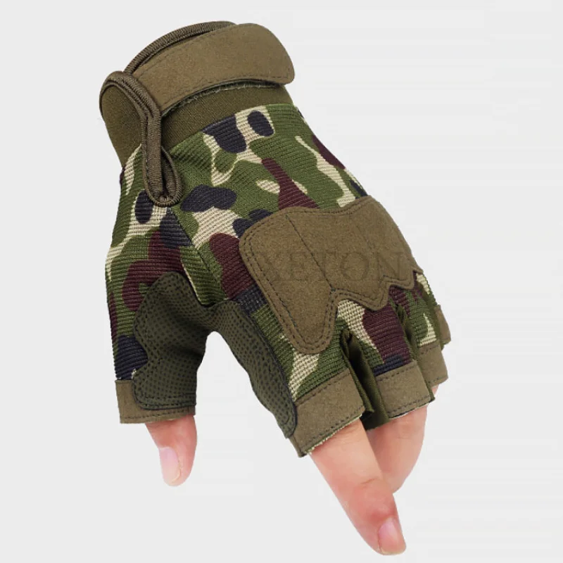 

Tactical camouflage suit special forces combat suit children's outdoor military training vest gloves knee protector goggles, hat