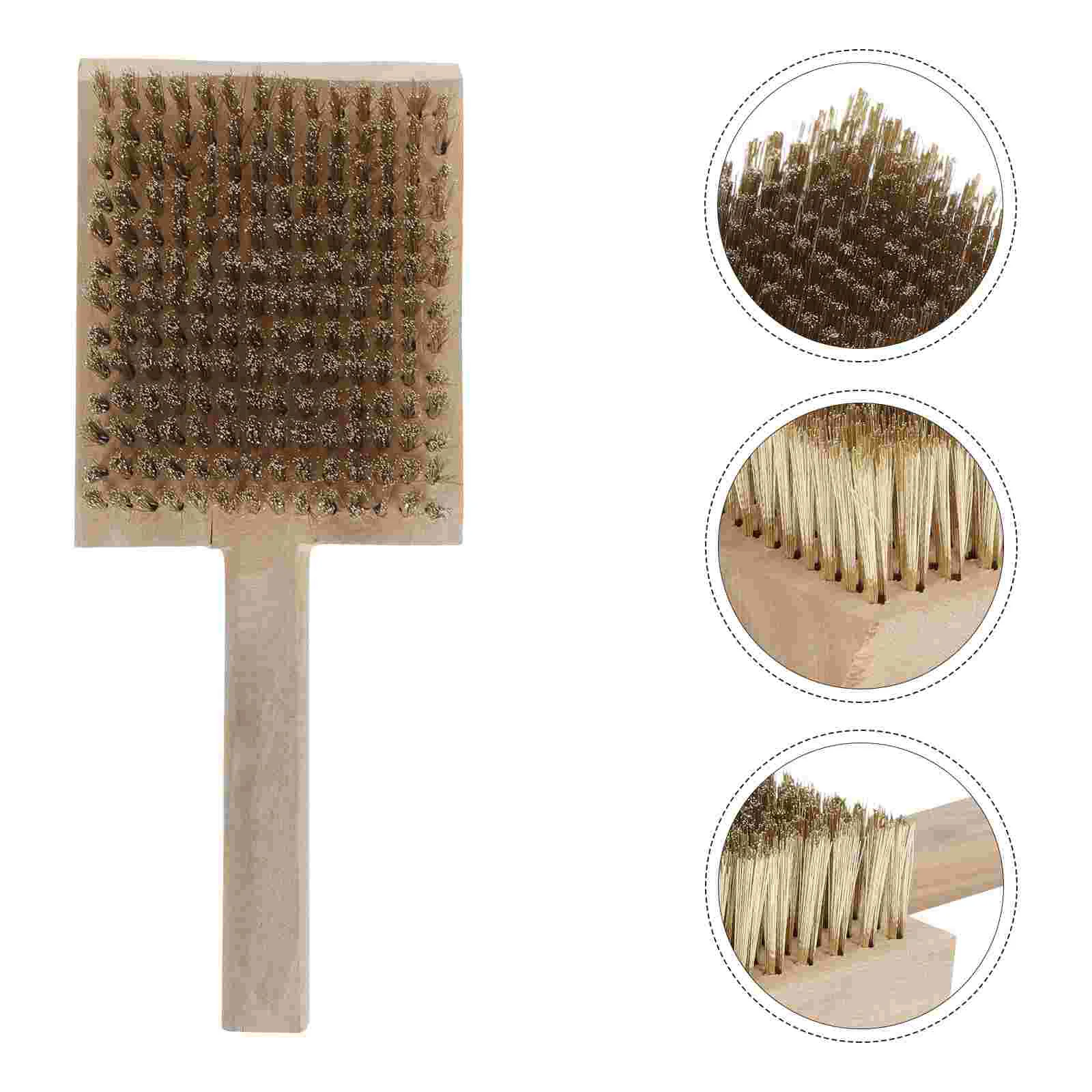 

Polished Moss Brush Garden Copper Wire Cleaning Brush Weed Moss Removing Brush