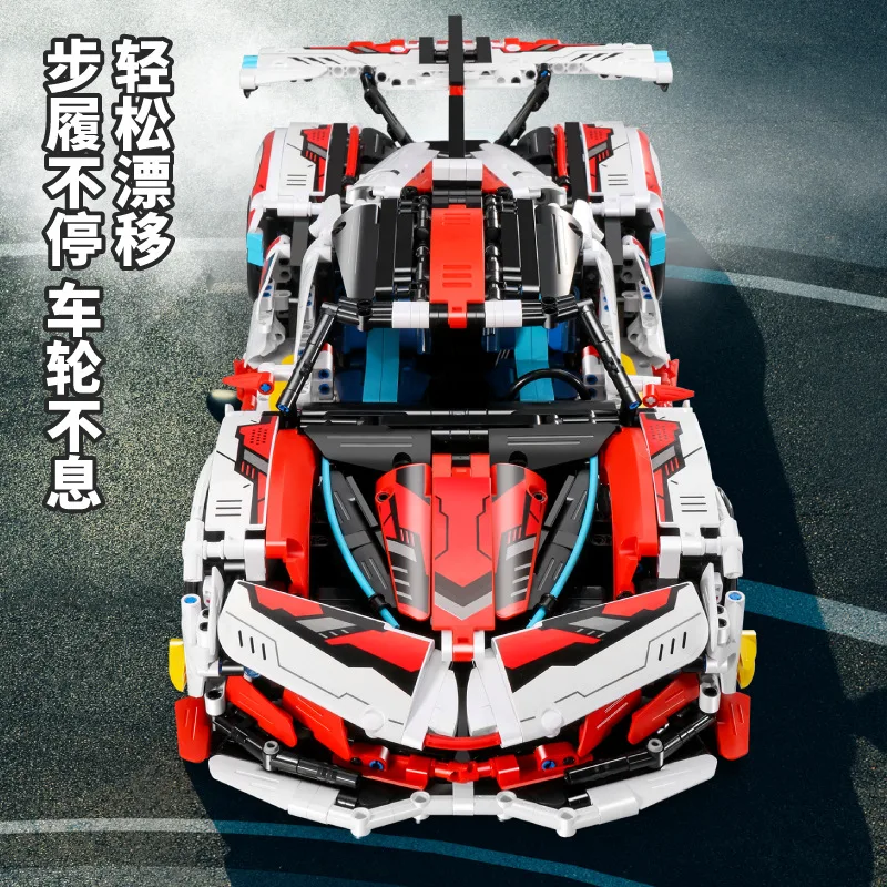 Pinlepai Im Master Building Block Автомобильные технические блоки Модель суперкара Moc Bricks Супер