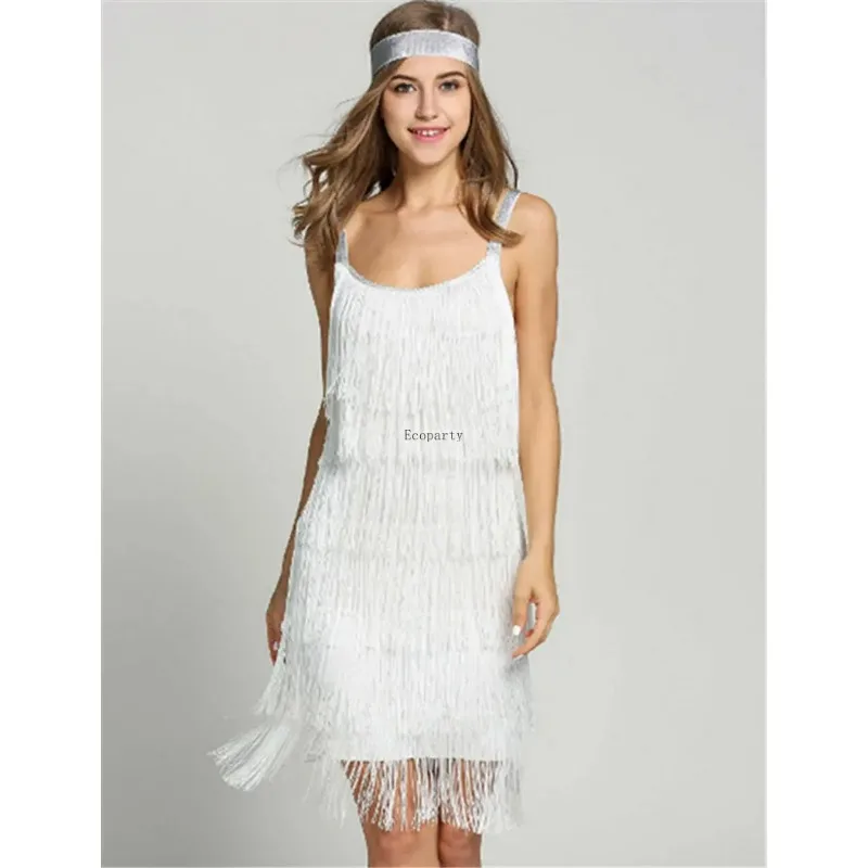 Платье в стиле 1920-х годов платье Великий Гэтсби с воротником-лодочкой на