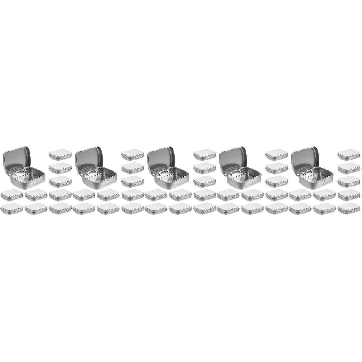 

50 Pcs Portable Case Container Storage Box Beads Boxes For Gift Giving for Storage Candy Home Daily